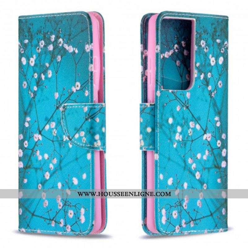Housse Samsung Galaxy S21 Ultra 5G Arbre en Fleur