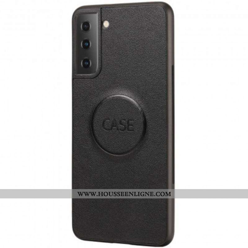 Housse Samsung Galaxy S21 Ultra 5G Coque Détachable Fermoir Argenté