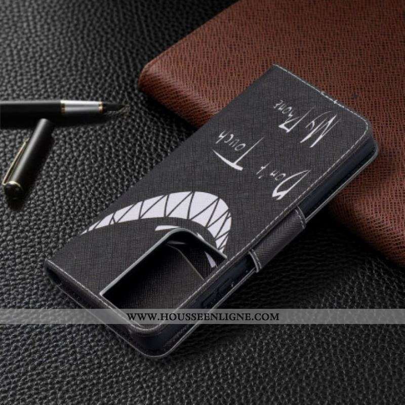 Housse Samsung Galaxy S21 Ultra 5G Don't Touch My Phone