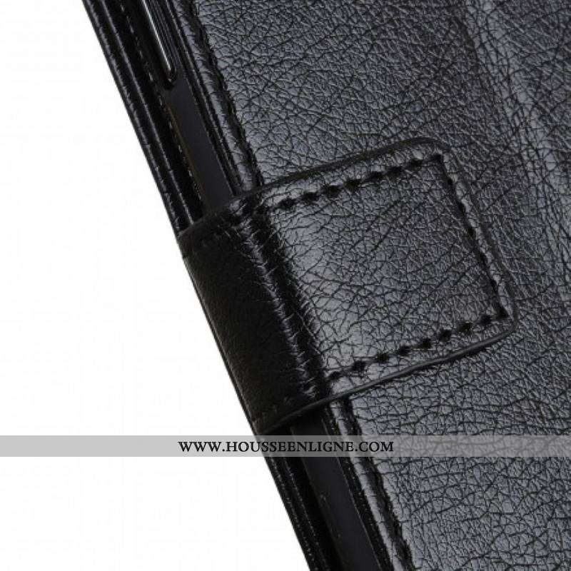 Housse Samsung Galaxy S21 Ultra 5G Effet Cuir Nappa Ancien