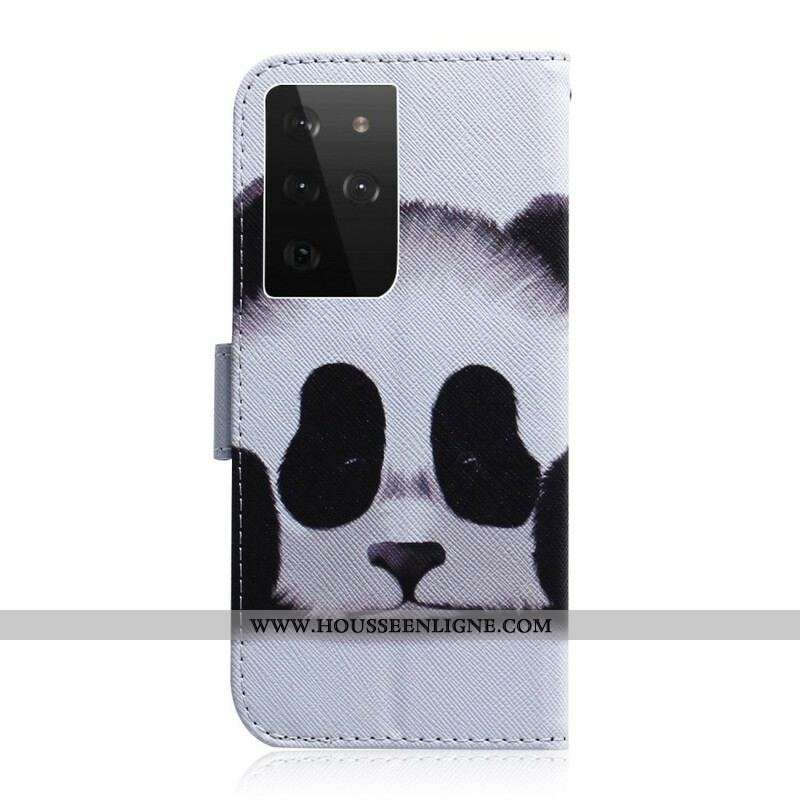 Housse Samsung Galaxy S21 Ultra 5G Face de Panda