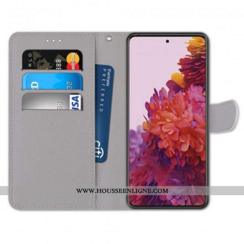 Housse Samsung Galaxy S21 Ultra 5G Feuilles Néons