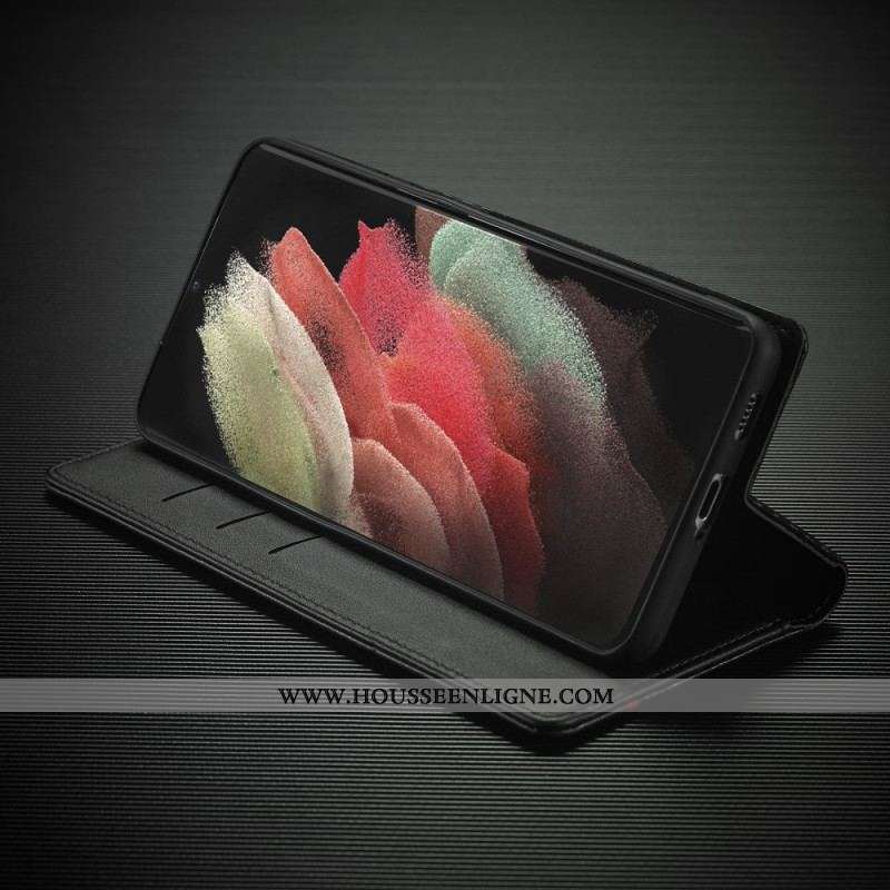 Housse Samsung Galaxy S21 Ultra 5G Fibre Carbone LC.IMEEKE