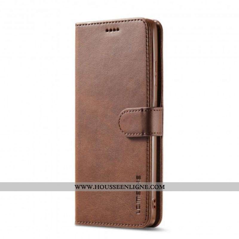 Housse Samsung Galaxy S21 Ultra 5G LC.IMEEKE Effet Cuir
