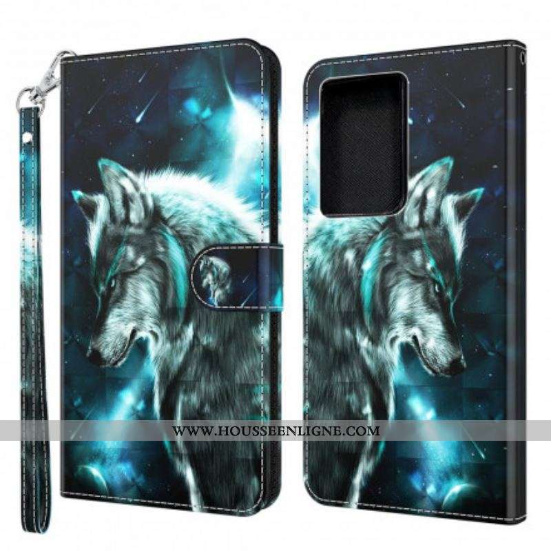 Housse Samsung Galaxy S21 Ultra 5G Loup Majestueux
