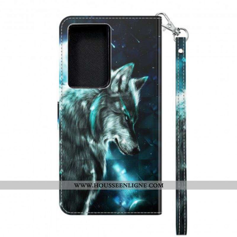Housse Samsung Galaxy S21 Ultra 5G Loup Majestueux