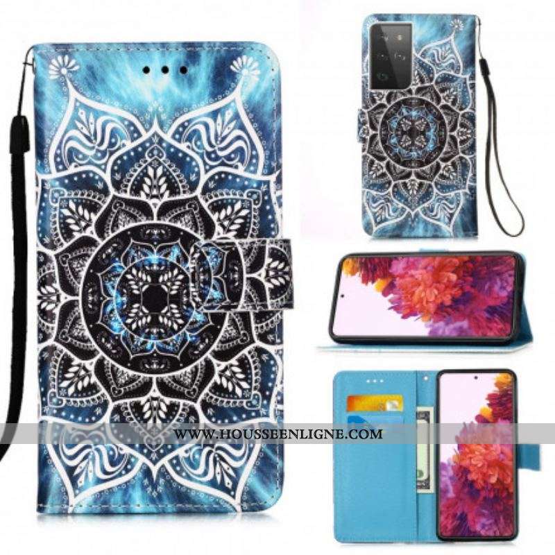 Housse Samsung Galaxy S21 Ultra 5G Mandala in the Sky