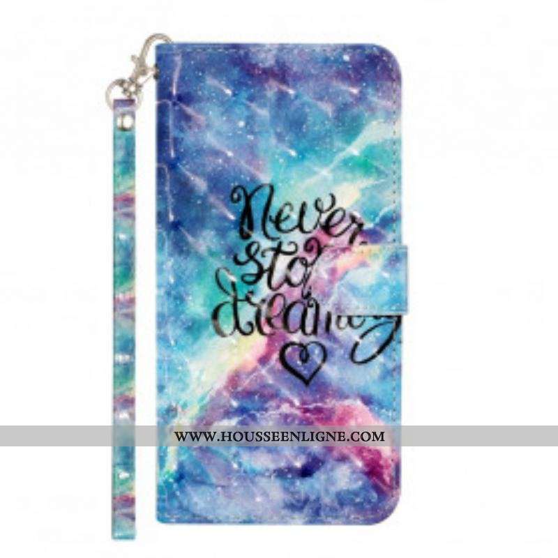 Housse Samsung Galaxy S21 Ultra 5G Never Stop Dreaming Light Spots