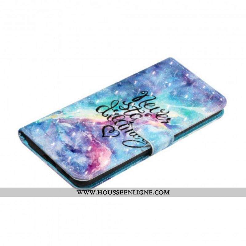 Housse Samsung Galaxy S21 Ultra 5G Never Stop Dreaming Light Spots