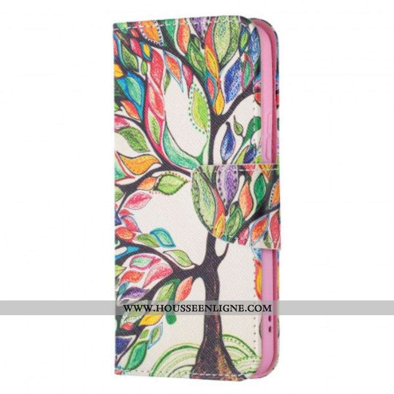 Housse Samsung Galaxy S22 5G Arbre Coloré