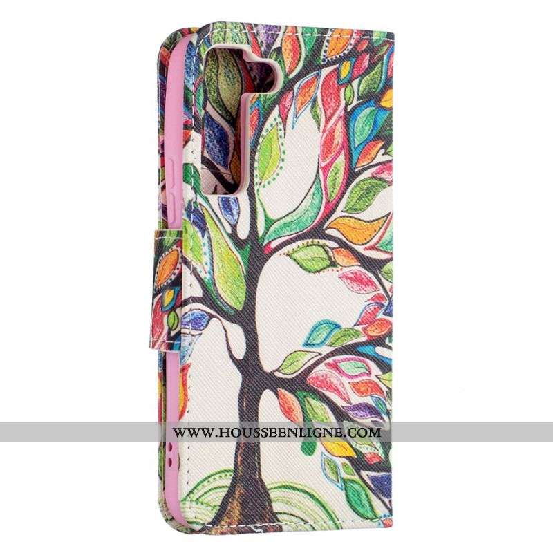 Housse Samsung Galaxy S22 5G Arbre Coloré