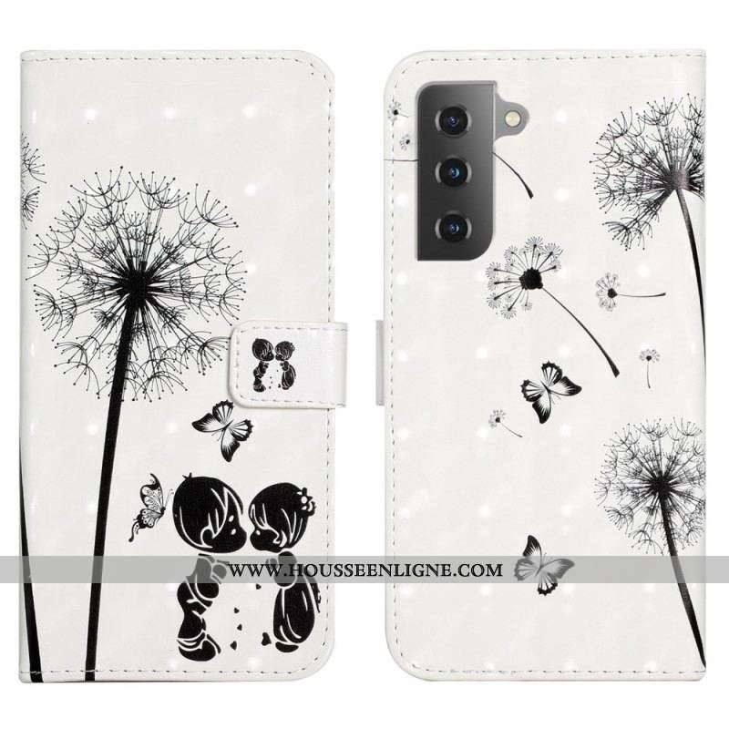 Housse Samsung Galaxy S22 5G Baby Love Pissenlit