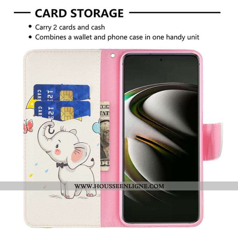 Housse Samsung Galaxy S22 5G Bébé Éléphant