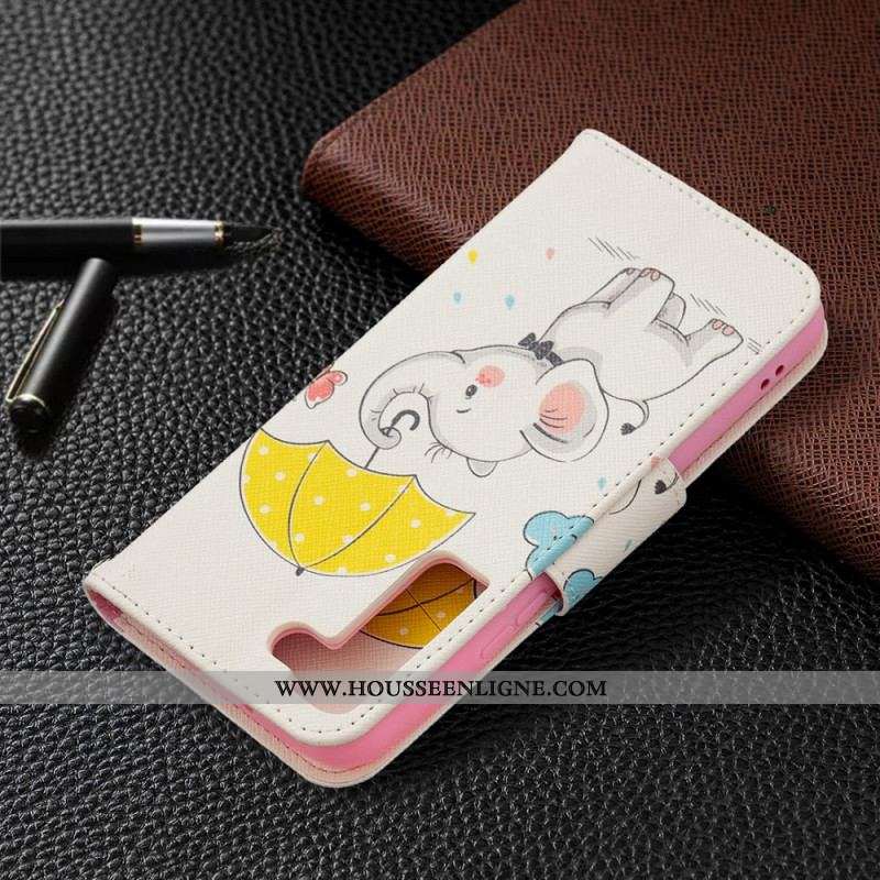 Housse Samsung Galaxy S22 5G Bébé Éléphant