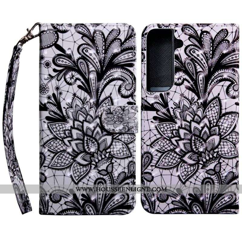 Housse Samsung Galaxy S22 5G Chic Dentelle