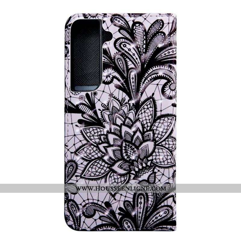Housse Samsung Galaxy S22 5G Chic Dentelle