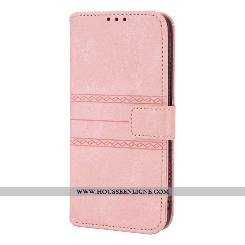 Housse Samsung Galaxy S22 5G Coutures dentelle