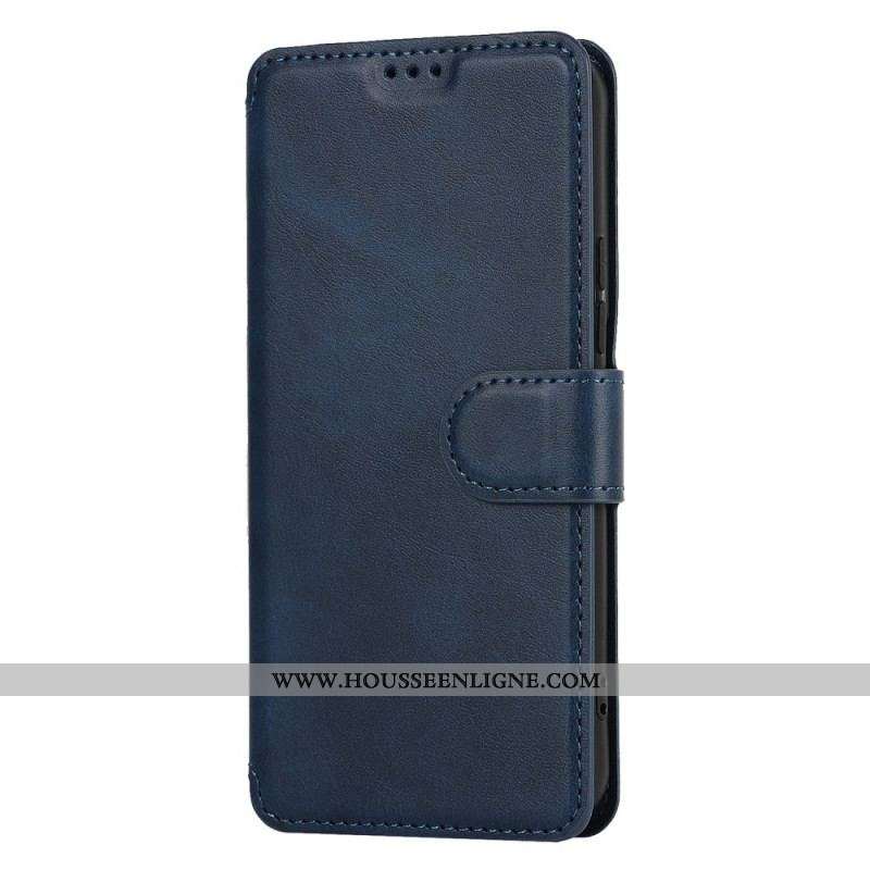 Housse Samsung Galaxy S22 5G Effet Cuir Vintage Mat