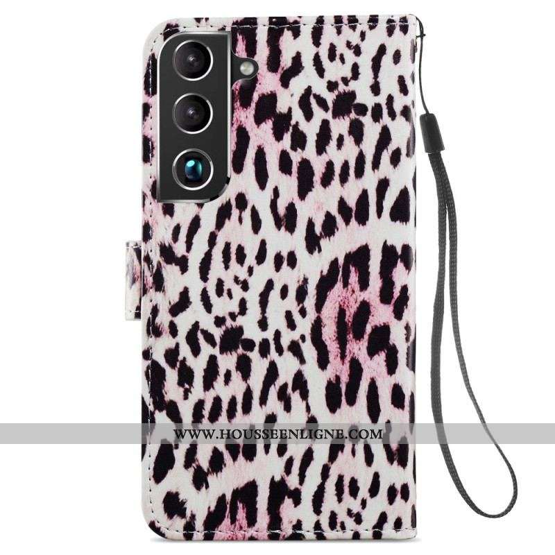 Housse Samsung Galaxy S22 5G Imprimé Léopard
