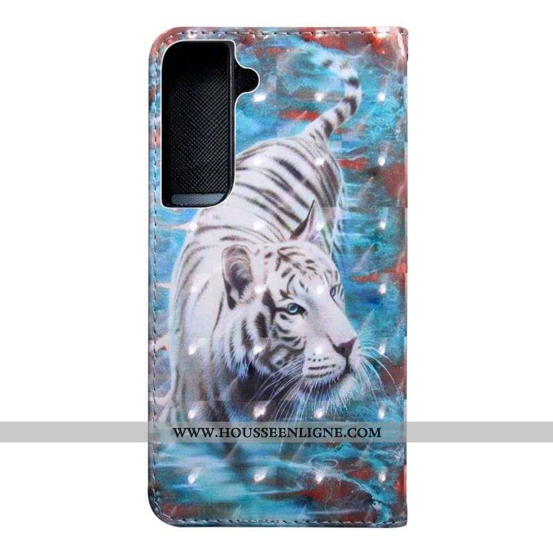 Housse Samsung Galaxy S22 5G Lucien le Tigre