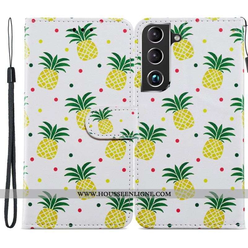 Housse Samsung Galaxy S22 5G Multiples Ananas
