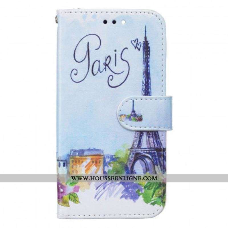 Housse Samsung Galaxy S22 5G Peinture Paris