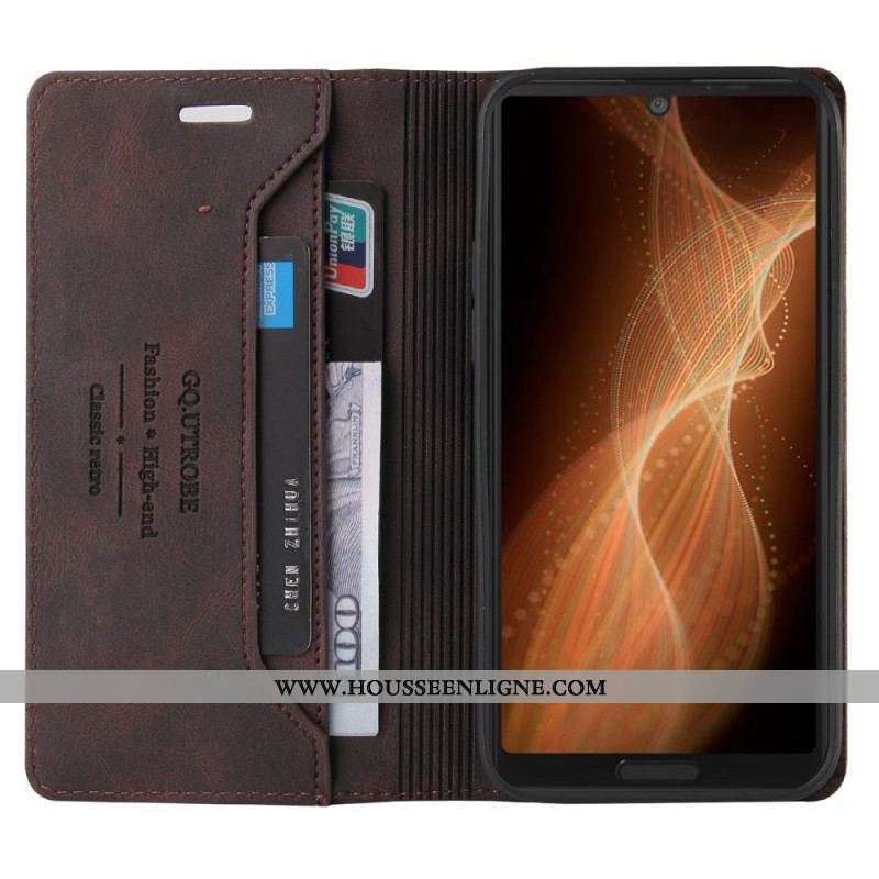 Housse Samsung Galaxy S22 5G Simili Cuir GQ.UTROBE