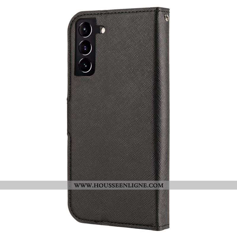 Housse Samsung Galaxy S22 5G Texturée avec Coque Détachable