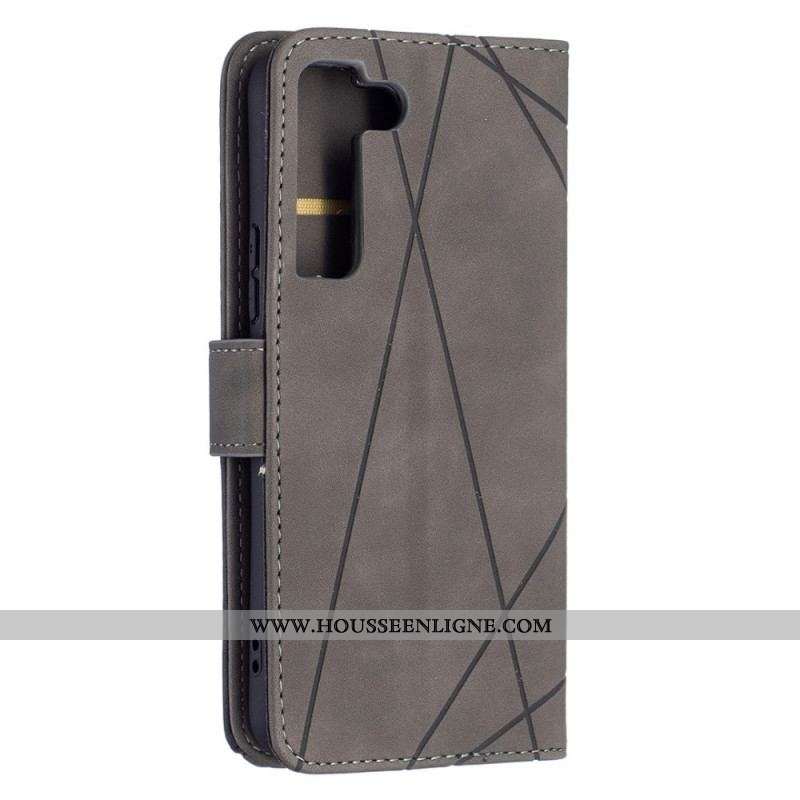 Housse Samsung Galaxy S22 5G Triangles Binfen Color