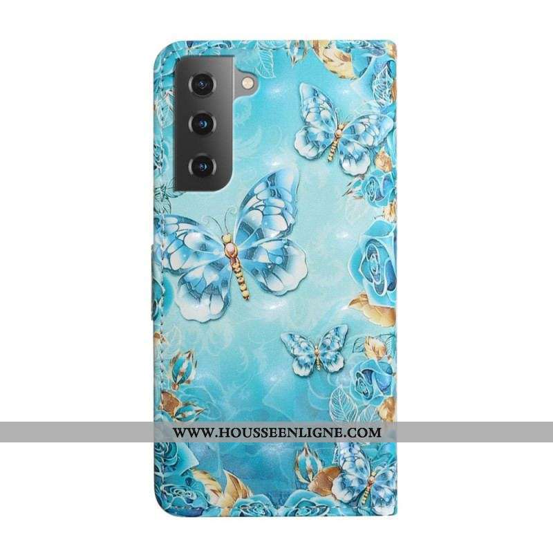 Housse Samsung Galaxy S22 5G Vol de Papillons