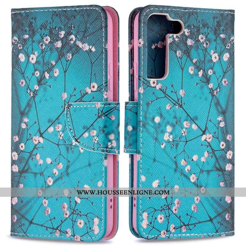 Housse Samsung Galaxy S22 Plus 5G Arbre en Fleurs
