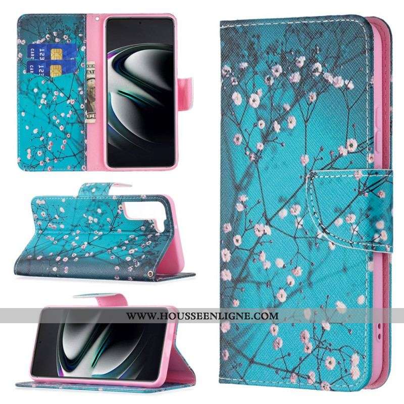 Housse Samsung Galaxy S22 Plus 5G Arbre en Fleurs