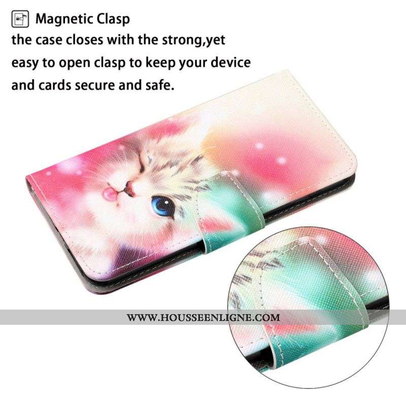 Housse Samsung Galaxy S22 Plus 5G Chat Royal avec Lanière