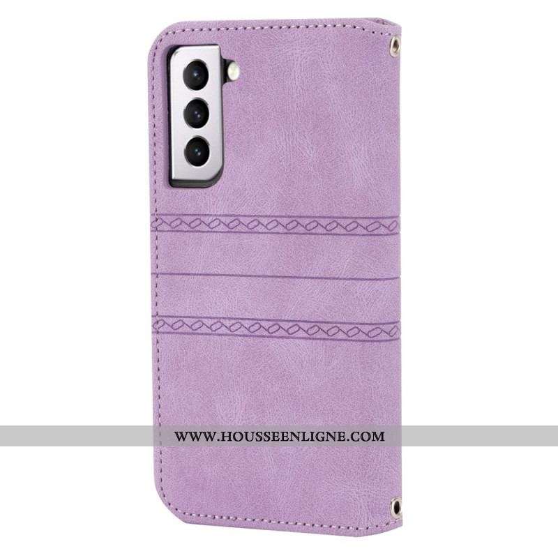 Housse Samsung Galaxy S22 Plus 5G Coutures dentelle