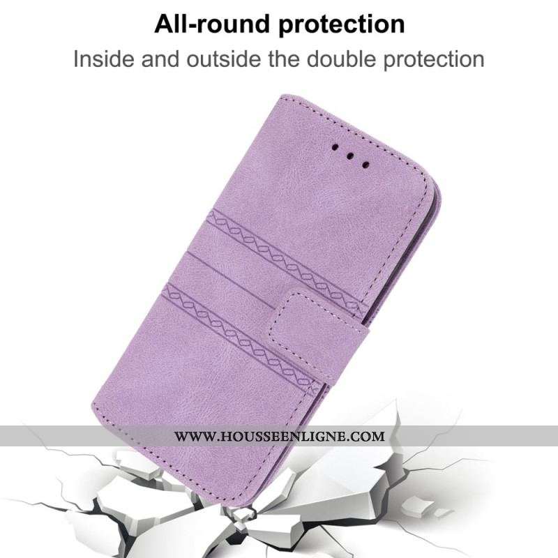 Housse Samsung Galaxy S22 Plus 5G Coutures dentelle