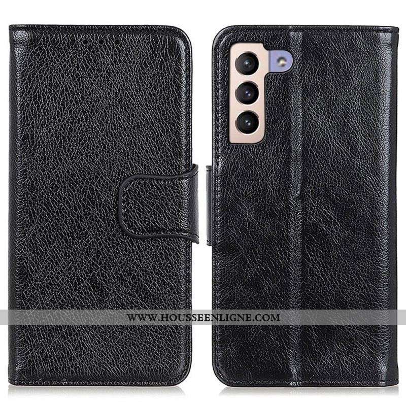 Housse Samsung Galaxy S22 Plus 5G Cuir Nappa Fendu