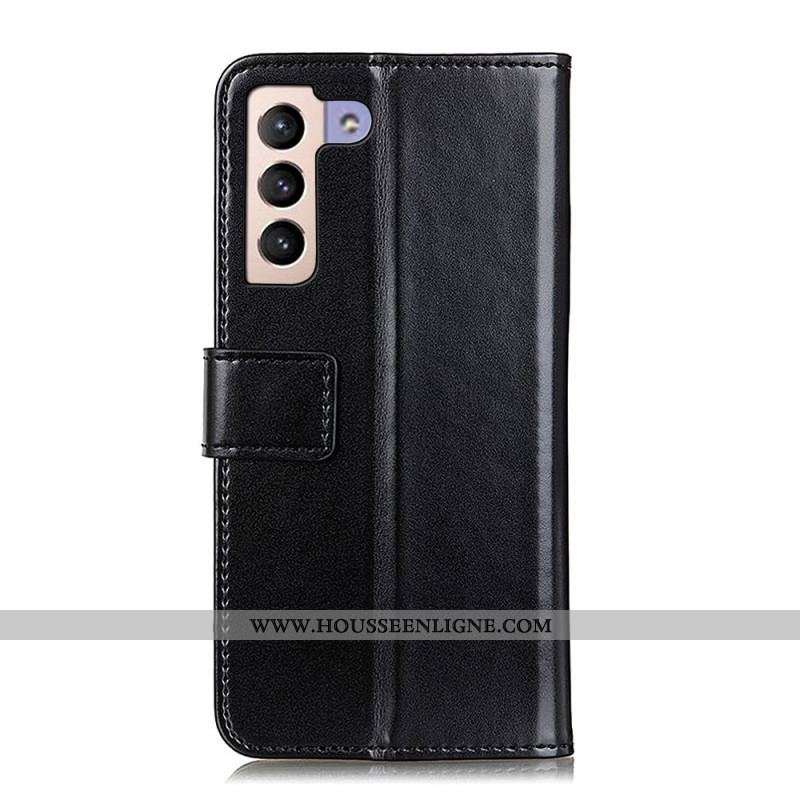 Housse Samsung Galaxy S22 Plus 5G Effet Cuir Tricolore