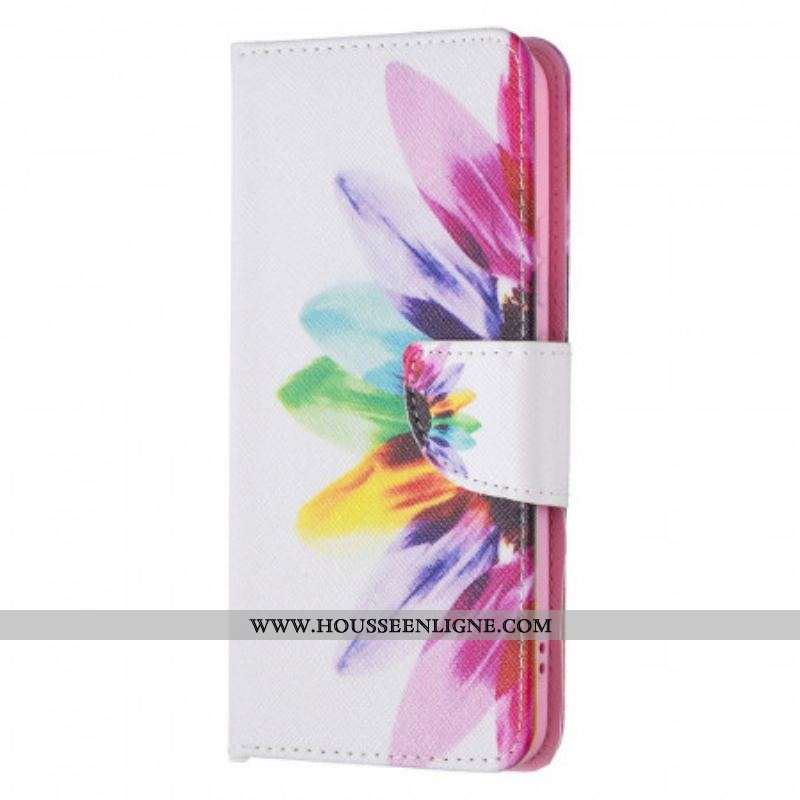 Housse Samsung Galaxy S22 Plus 5G Fleur Aquarelle