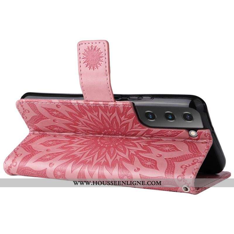 Housse Samsung Galaxy S22 Plus 5G Fleur de Soleil