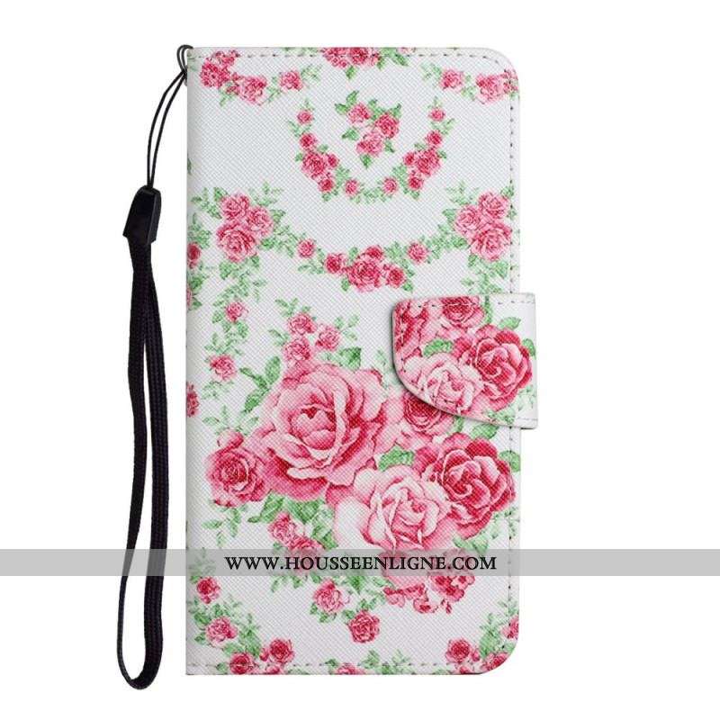 Housse Samsung Galaxy S22 Plus 5G Fleurs Liberty Royal