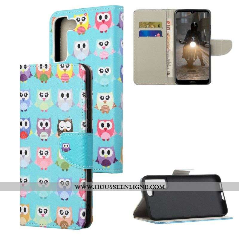 Housse Samsung Galaxy S22 Plus 5G Hiboux