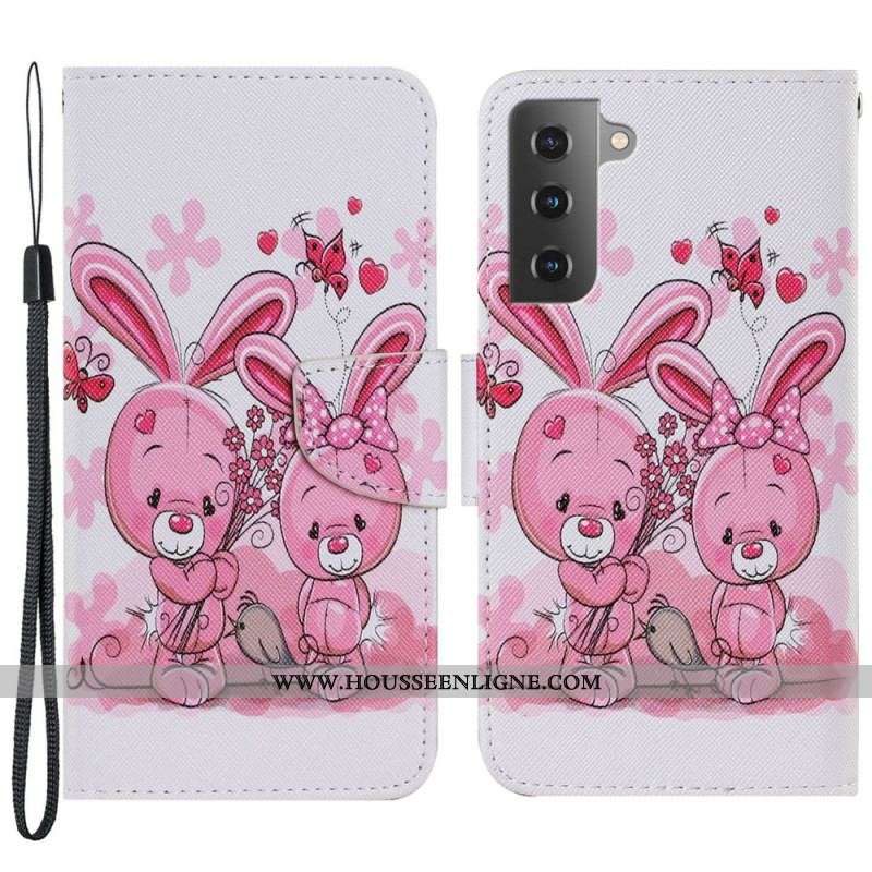 Housse Samsung Galaxy S22 Plus 5G Lapins
