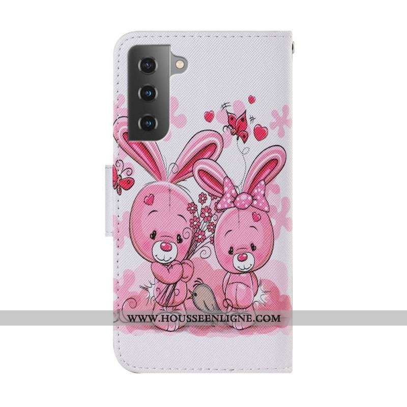 Housse Samsung Galaxy S22 Plus 5G Lapins