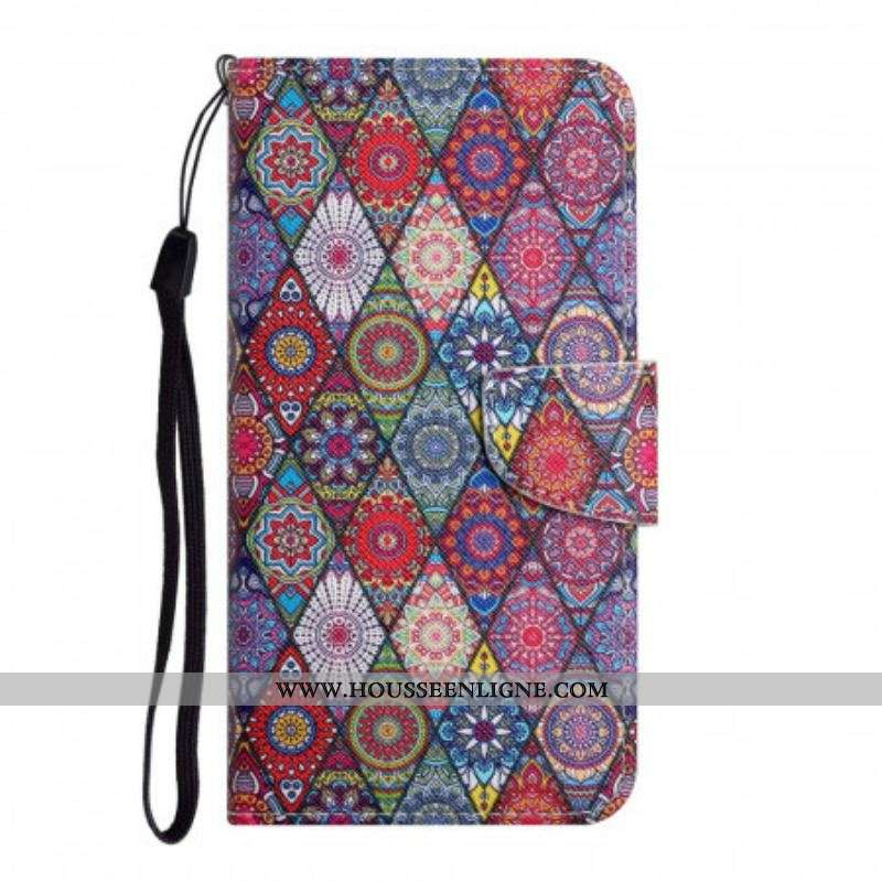 Housse Samsung Galaxy S22 Plus 5G Motif Tapisserie coloré