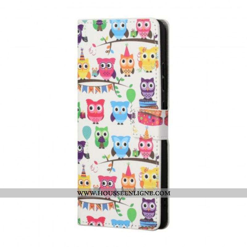 Housse Samsung Galaxy S22 Plus 5G Multiples Hiboux
