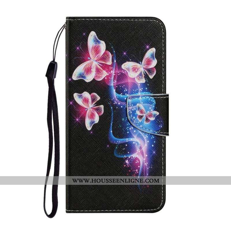 Housse Samsung Galaxy S22 Plus 5G Papillons Magiques