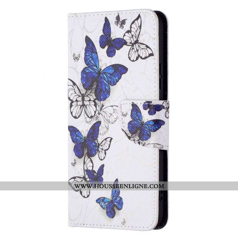 Housse Samsung Galaxy S22 Plus 5G Papillons Rois