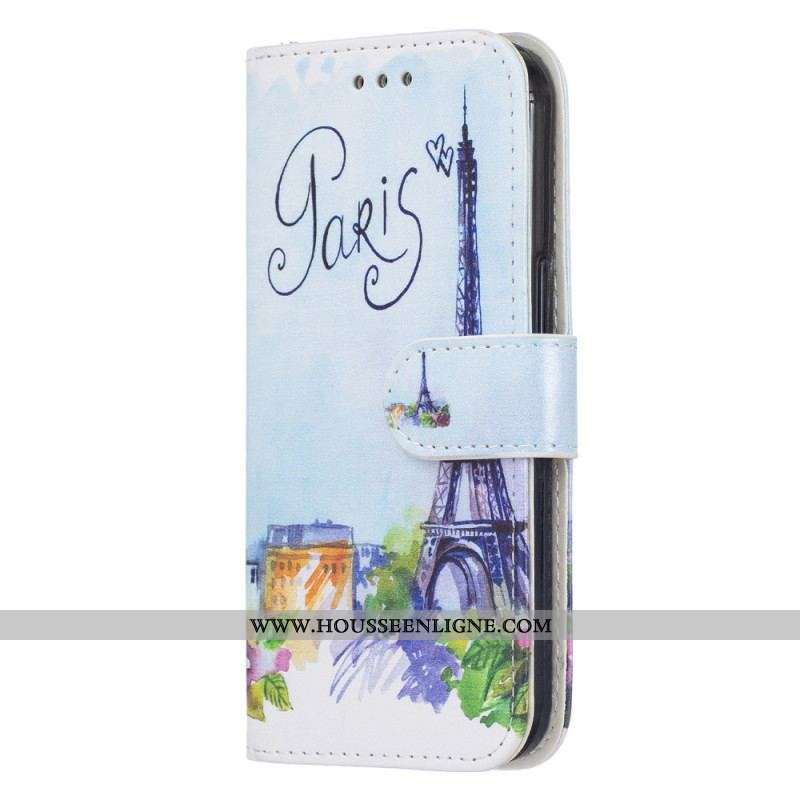 Housse Samsung Galaxy S22 Plus 5G Peinture Paris