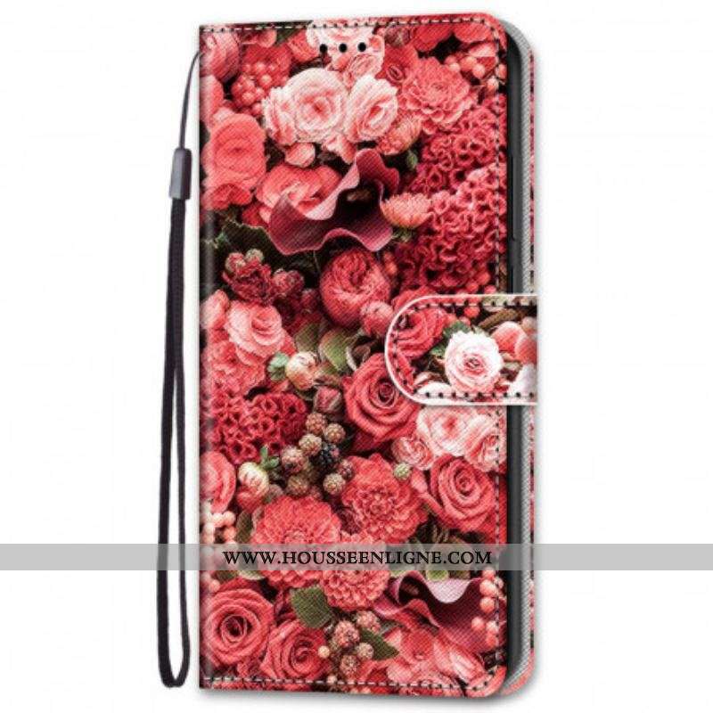 Housse Samsung Galaxy S22 Plus 5G Romance Florale