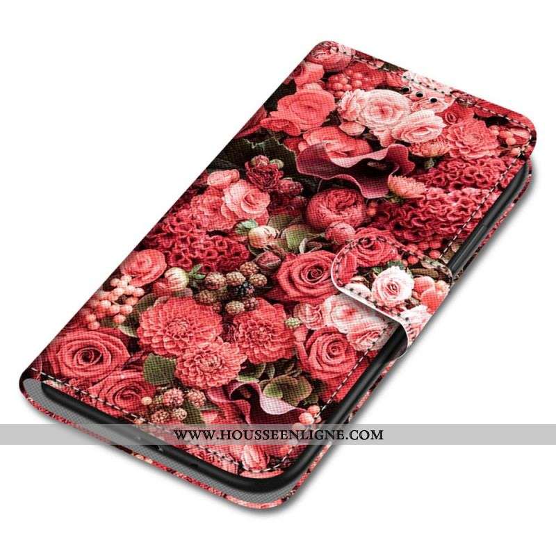 Housse Samsung Galaxy S22 Plus 5G Romance Florale